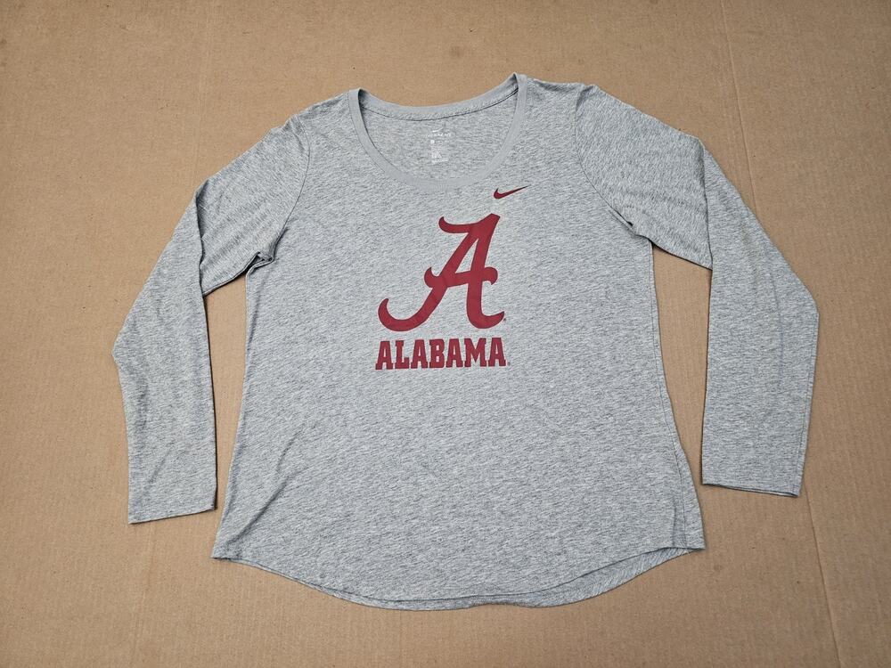 Nike Dri-fit Alabama Crimson Tide Long sleeve T-shirt Womens Size XL